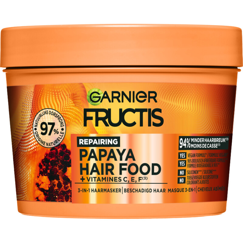 Fructis Hairfood papaya mask bel bestellen | Albert Heijn