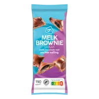 AH Reep melkchocolade brownie smaak