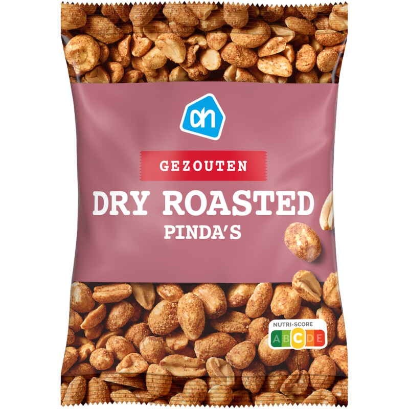 Een afbeelding van AH Dry roast pinda's gezouten