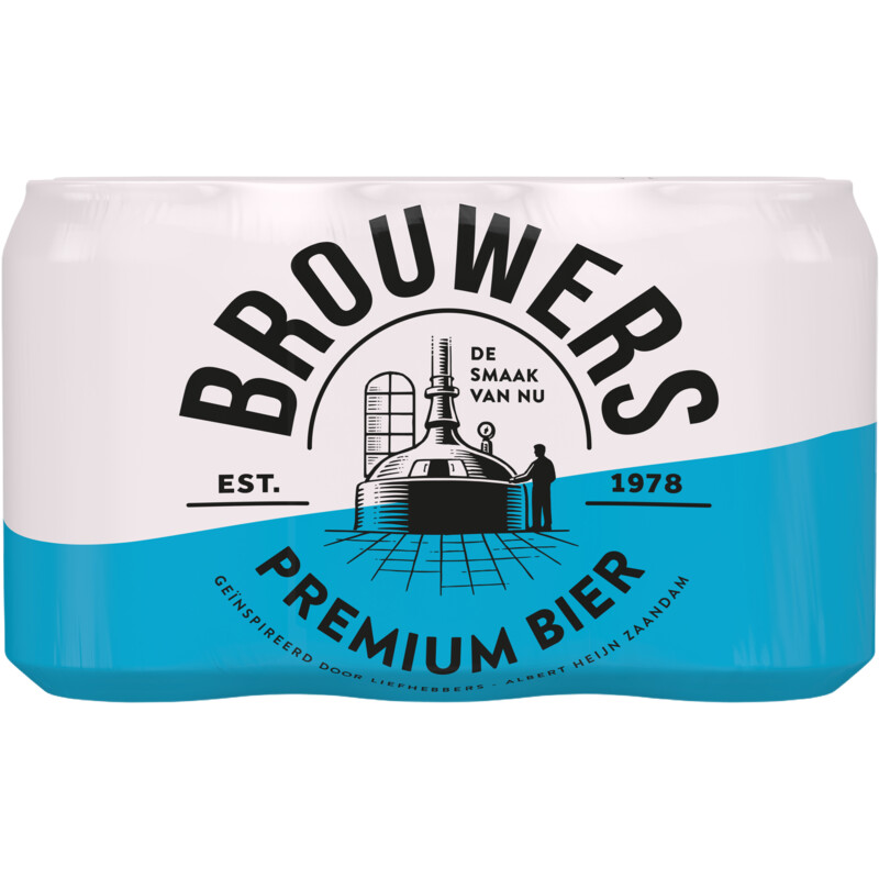 Een afbeelding van Brouwers Premium bier 6-pack