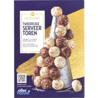 Een afbeelding van AH Excellent Tweedelige serveertoren