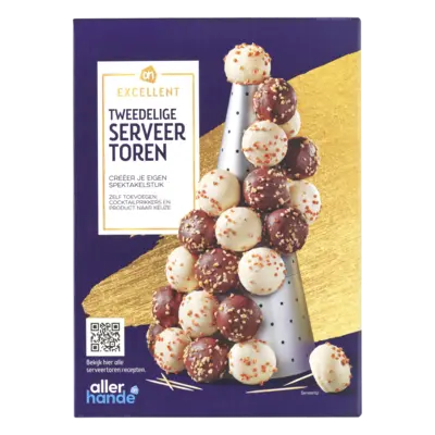 pdp-image-AH Excellent Tweedelige serveertoren