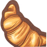 Een afbeelding van AH Vormservet croissant 33x33cm