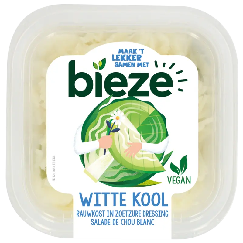 Bieze Witte kool rauwkost