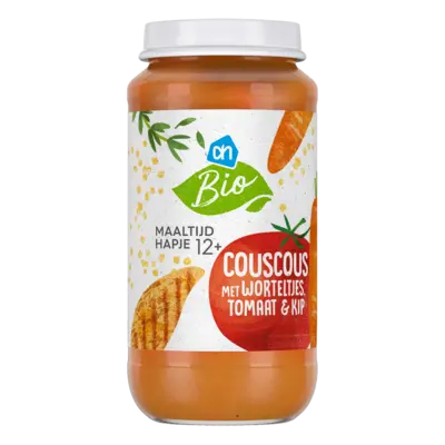 pdp-image-AH Biologisch Couscous met wortel tomaat kip 12m+