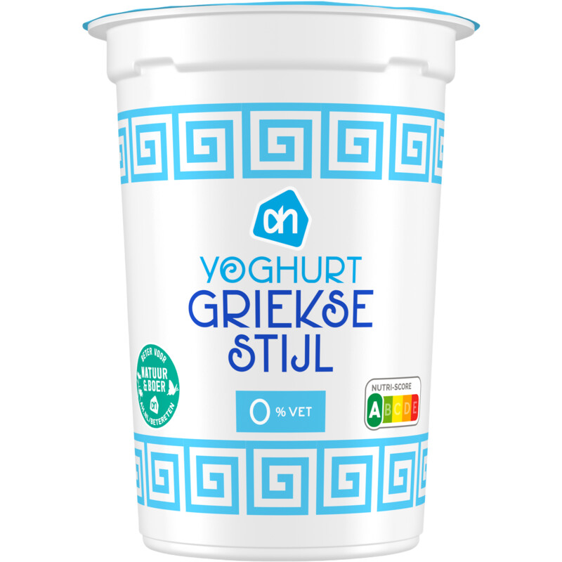 Een afbeelding van AH Yoghurt Griekse stijl 0% vet
