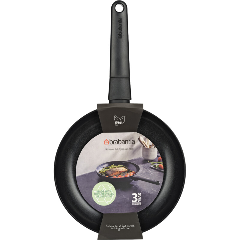 Een afbeelding van Brabantia Nero koekenpan 24cm
