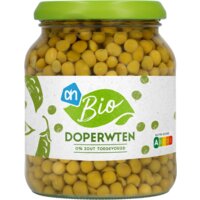 Een afbeelding van AH Biologisch Doperwten
