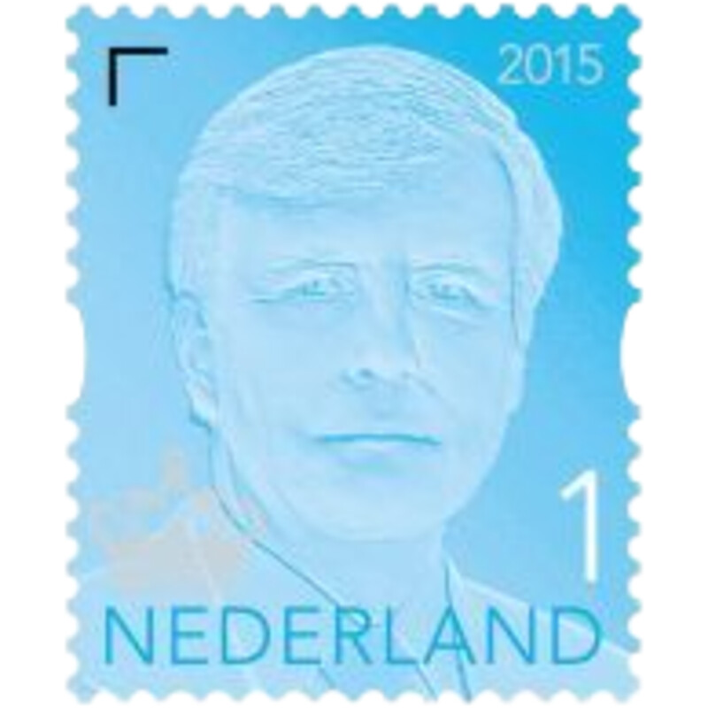 Een afbeelding van PostNL Postzegel Willem-Alexander 1 vel a 10 st