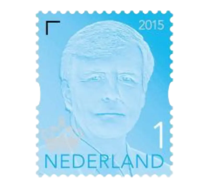 PostNL Postzegel Willem-Alexander 1 vel a 10 st