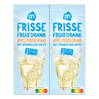 AH Frisse fruitdrank appel-perzik 1kcal