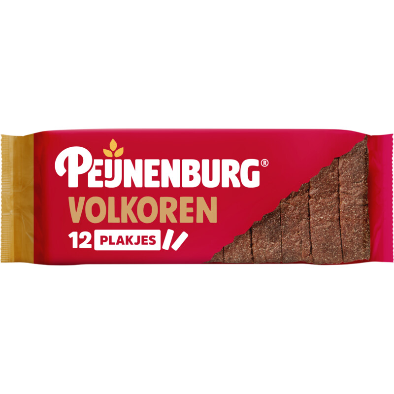 Een afbeelding van Peijnenburg Ontbijtkoek volkoren gesneden