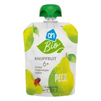 AH Biologisch Knijpfruit peer 6+