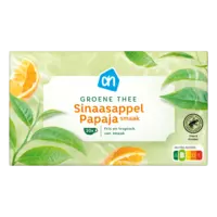 AH Groene thee sinaasappel & papaya
