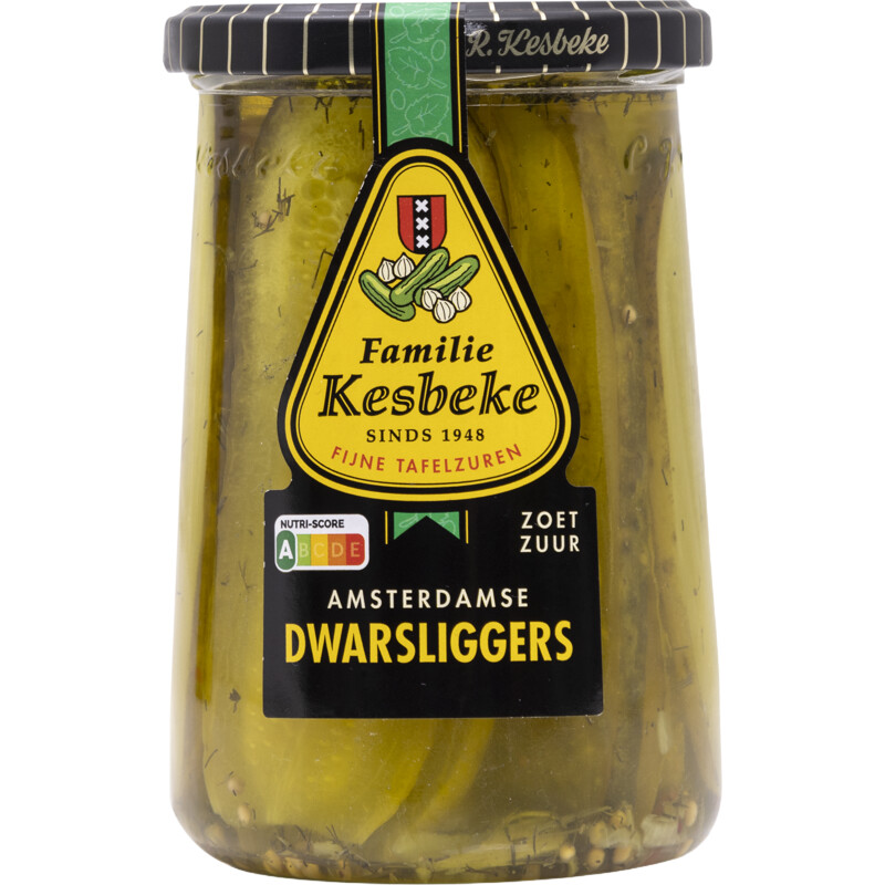 Een afbeelding van Kesbeke Amsterdamse dwarsliggers zoet zuur