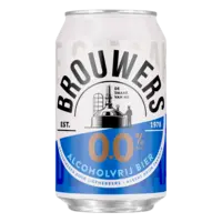 Brouwers Alcoholvrij bier 0.0%