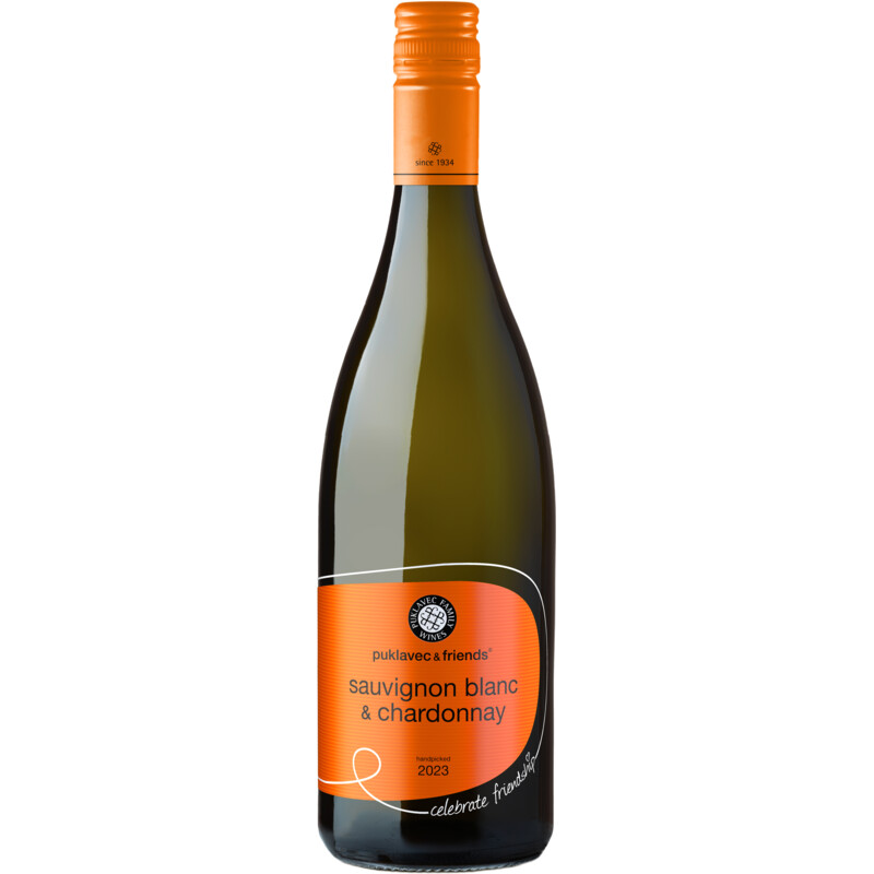 Een afbeelding van Puklavec & Friends Sauvignon blanc & chardonnay