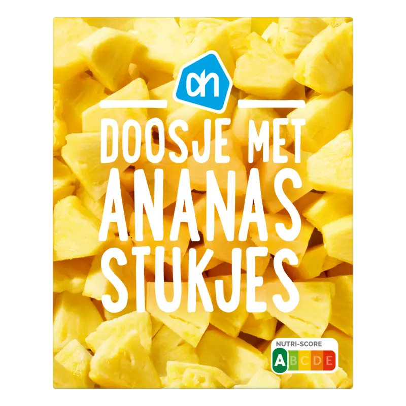 Doosje met ananas stukjes