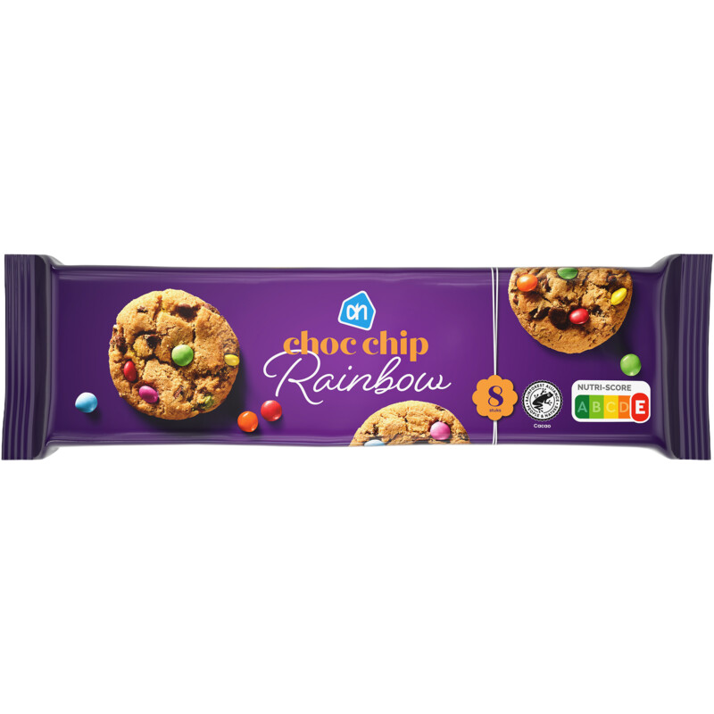 Een afbeelding van AH Rainbow cookies