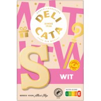 Een afbeelding van Delicata Chocoladeletter wit