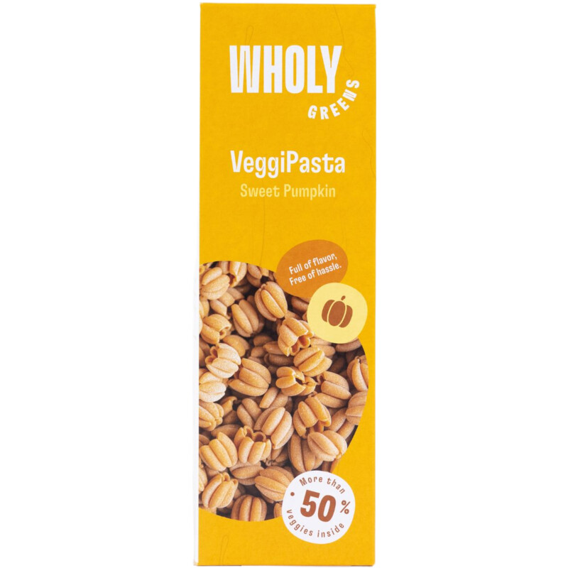Een afbeelding van Wholy Greens Veggipasta sweet pumpkin