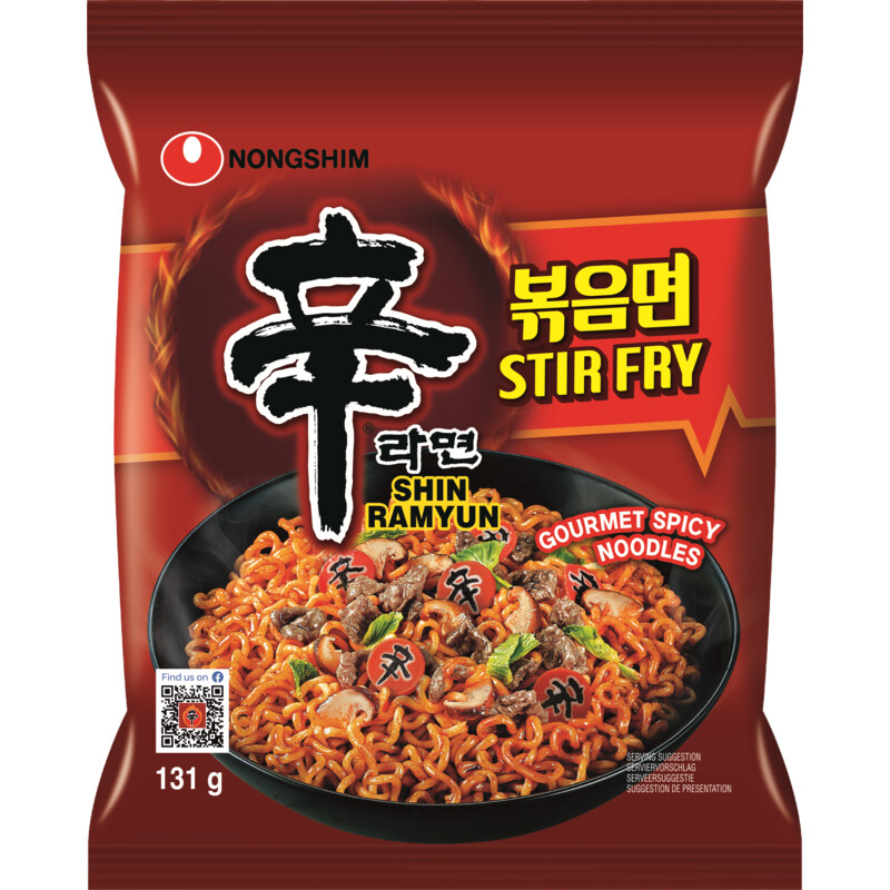 Een afbeelding van Nongshim Shin red stir fry
