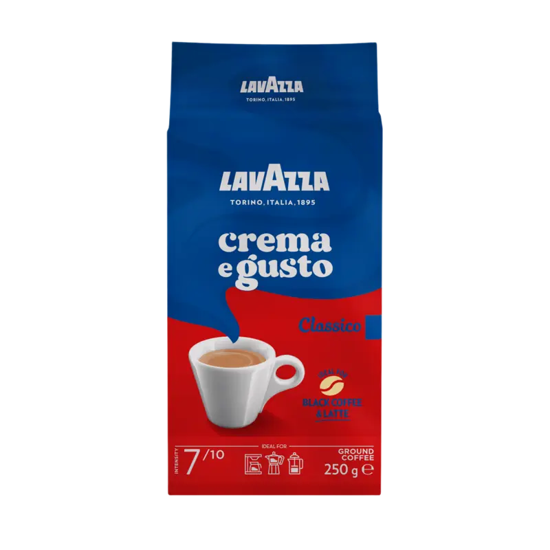 Lavazza Crema e gusto classico gemalen koffie