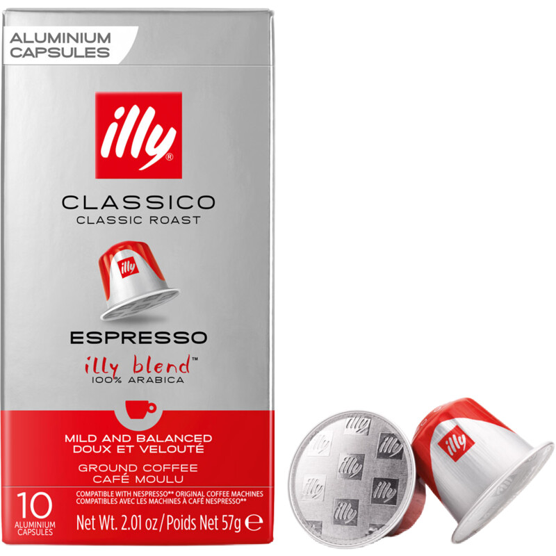 Een afbeelding van illy Classico espresso capsules