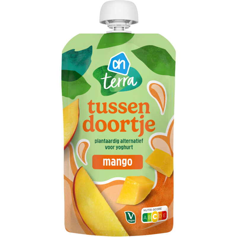 Een afbeelding van AH Terra Plantaardige tussendoortje yoghurt mango