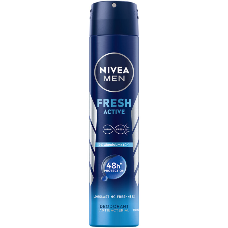 Een afbeelding van NIVEA Men fresh active deodorant spray