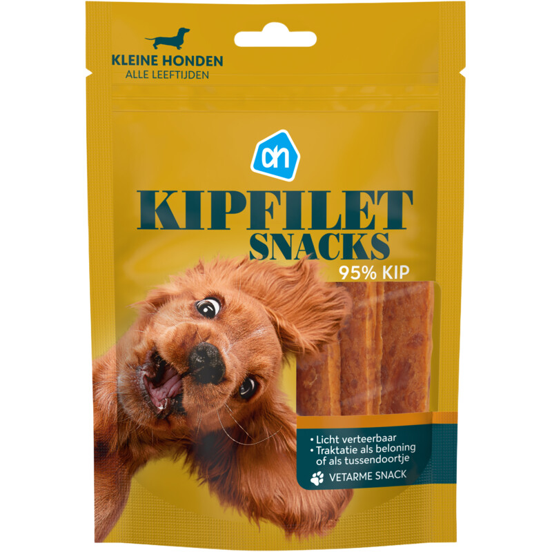 Een afbeelding van AH Kipfiletsnack kleine hond