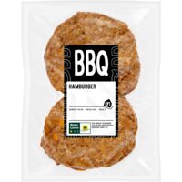 Een afbeelding van AH BBQ hamburger