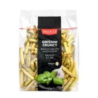 Paolo Cruncy stick knoflook & basilicum