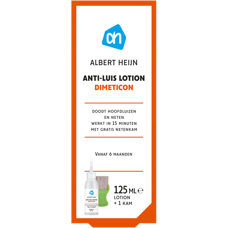 Een afbeelding van AH Anti-luis lotion dimeticon