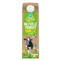 AH Biologisch Halfvolle yoghurt vanille 1,5%