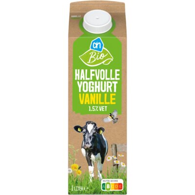 pdp-image-AH Biologisch Halfvolle yoghurt vanille 1,5%