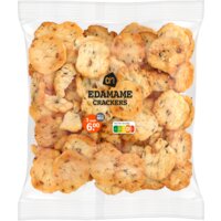 Een afbeelding van AH Edamame crackers