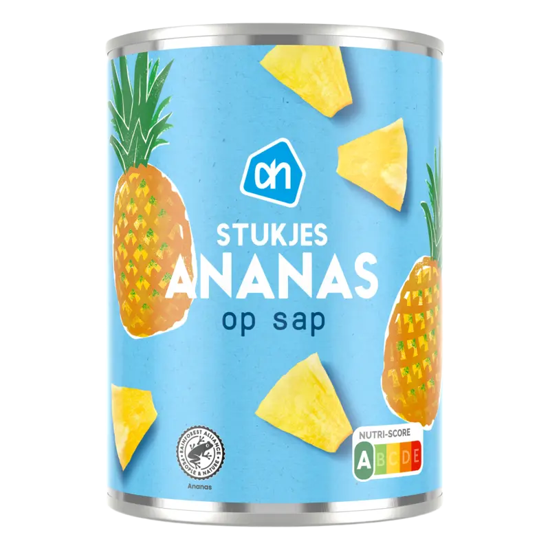 AH Stukjes ananas op sap