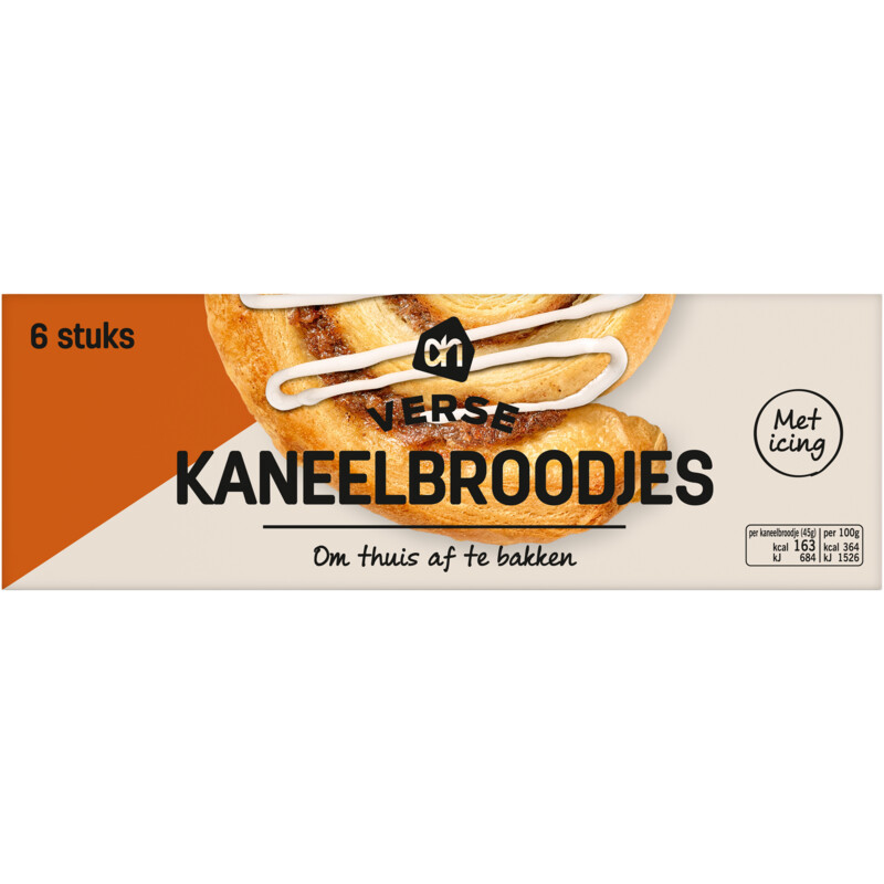 Een afbeelding van AH Kaneelbroodjes
