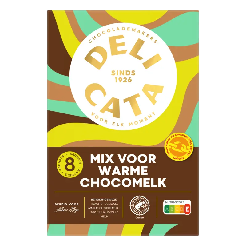 Delicata Mix voor warme chocomelk