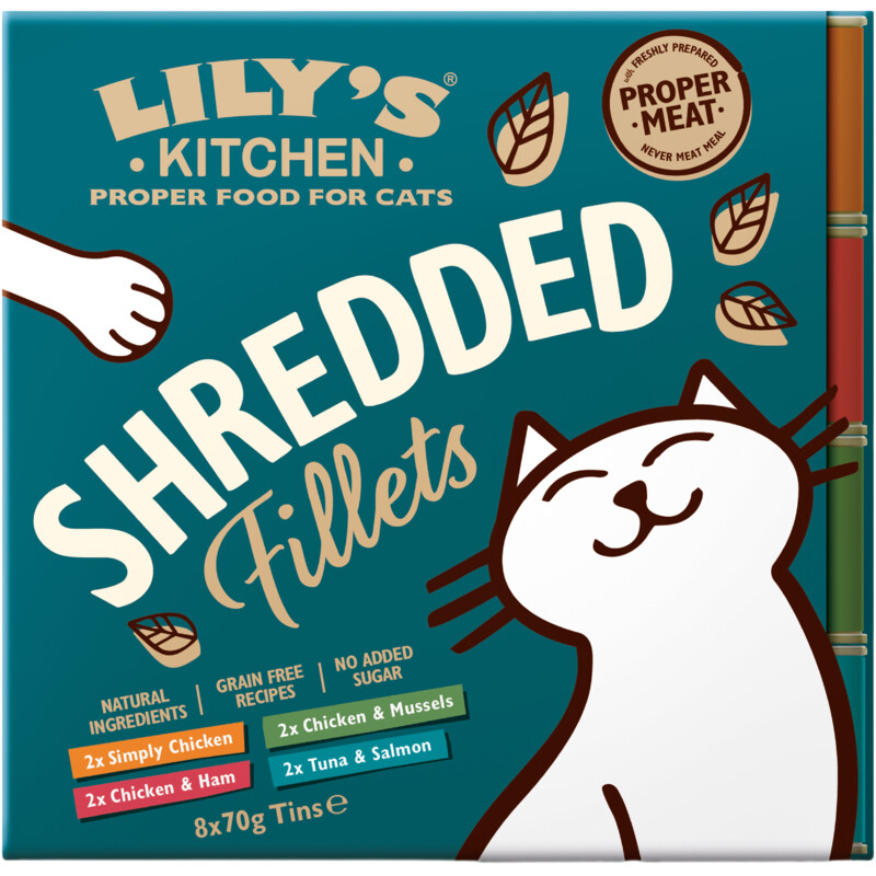 Een afbeelding van Lily's Kitchen Filets in saus diverse smaken 8-pack