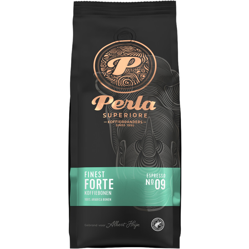 Een afbeelding van Perla Superiore Finest forte koffiebonen