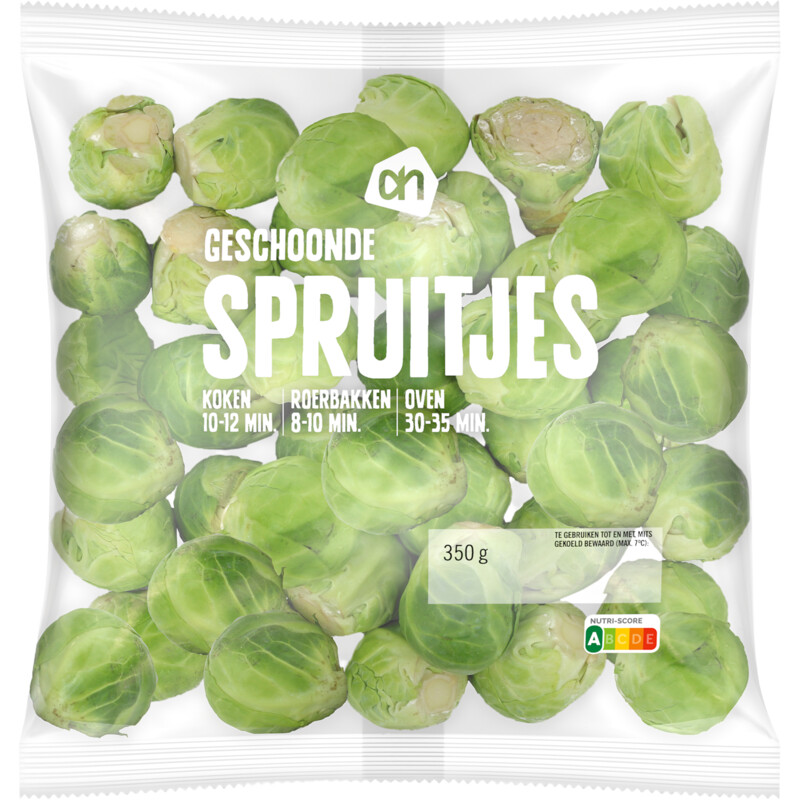 Een afbeelding van AH Geschoonde spruitjes