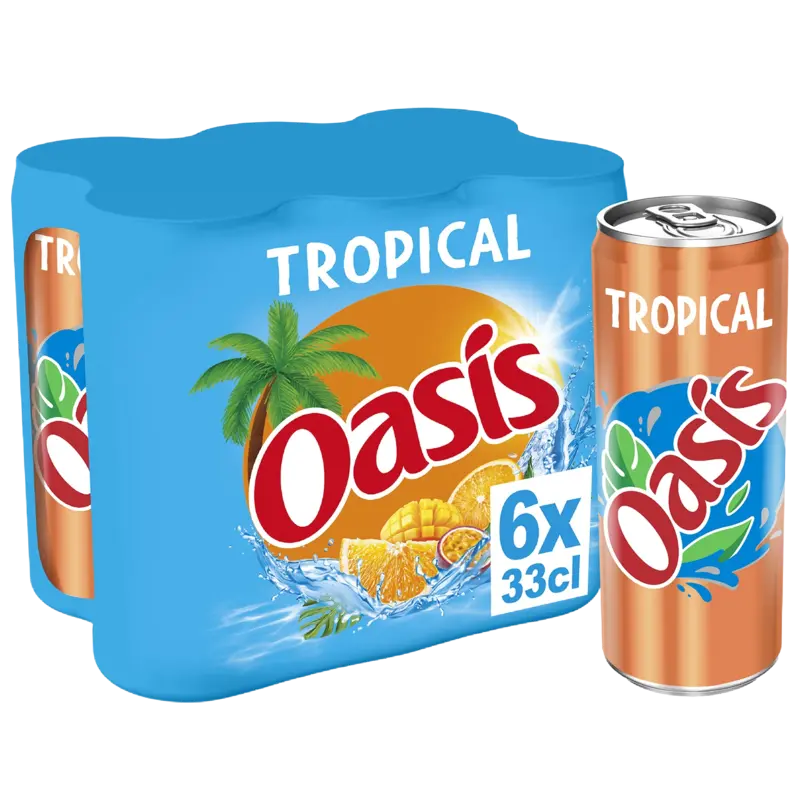 Oasis Tropical 6-pack