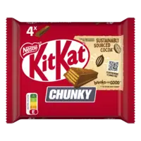 Kitkat Chunky melkchocolade reep 4-pack
