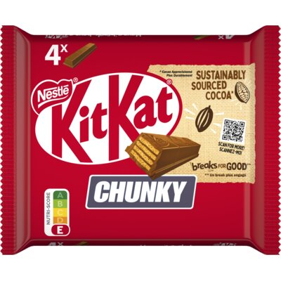 pdp-image-Kitkat Chunky melkchocolade reep 4-pack
