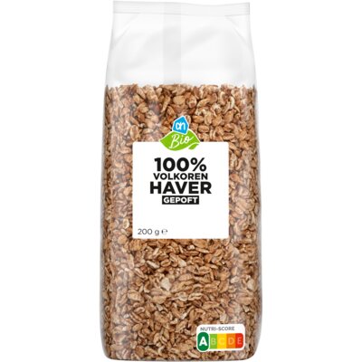 pdp-image-AH Biologisch 100% volkoren haver gepoft