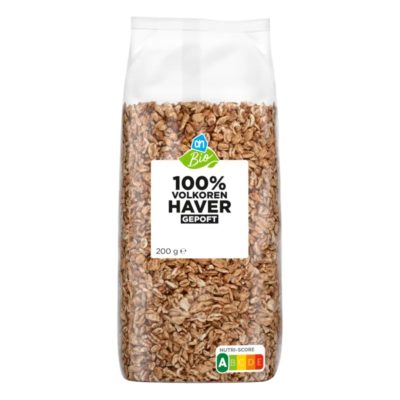 AH Biologisch 100% volkoren haver gepoft