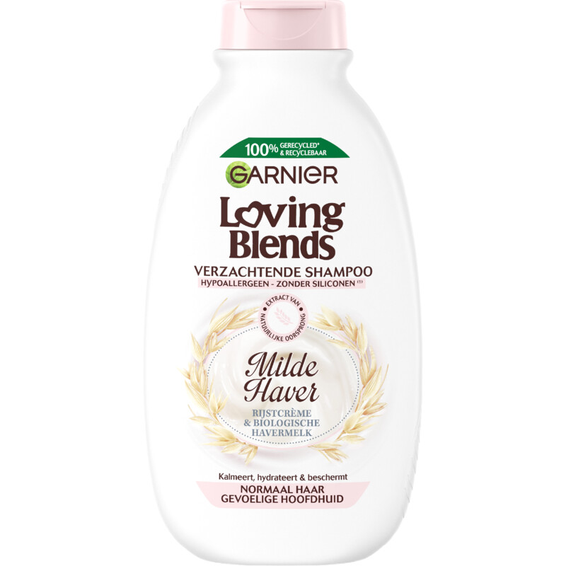 Een afbeelding van Loving Blends Milde haver shampoo