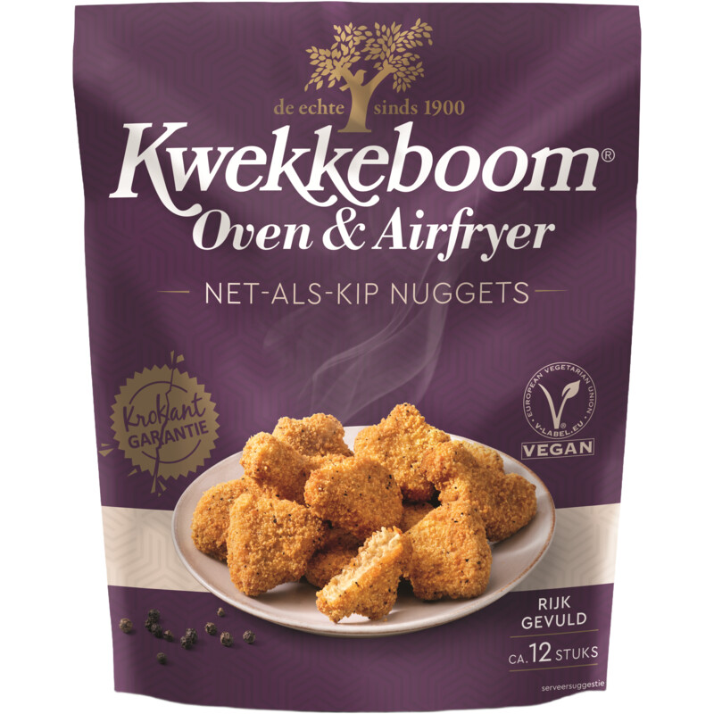 Een afbeelding van Kwekkeboom Net als kip nuggets